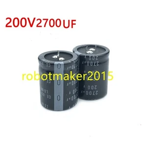 Condensador electrolítico de aluminio 2700uF 200V 250V 35*45/50/60 totalmente nuevo - Imagen 1 de 3