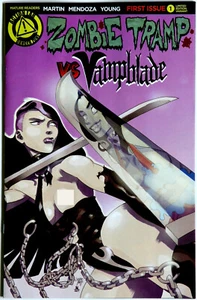 Zombie Tramp vs Vampblade #1B Connecting - Action Lab - Martin - Mendoza - Young - Picture 1 of 1