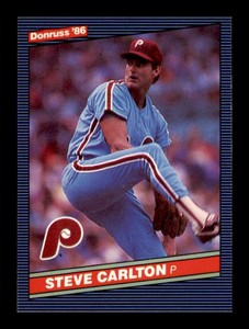 1986 Donruss Steve Carlton #183 Philadelphia Phillies