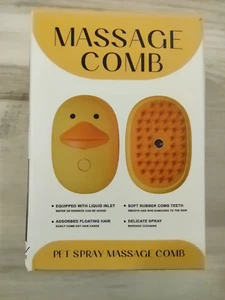 Pet Steam Brush Pet Electric Spray Massage Comb - Picture 1 of 8