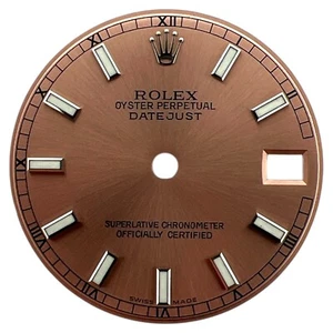 Originale Rolex Oyster Datejust 31 mm quadrante salmone e acciaio 178240 178274 - Foto 1 di 4