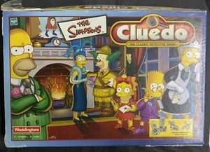 The Simpsons Cluedo Waddingtons 2001 Pewter Simpson Tokens Near Complete Used. - Bild 1 von 9