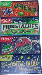 Lote 4 Juegos Ridley's Jacks, Bigotes, Bolas Hinchables y Resplandor Cósmico Juguetes Antiguos - Imagen 1 de 5
