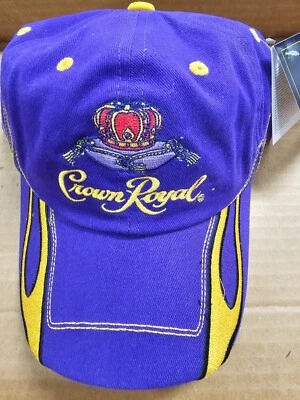 Gorra Matt Kenseth 17 Corona Real Correa Negro Púrpura Nascar Nueva con etiqueta Foto 1 de 4