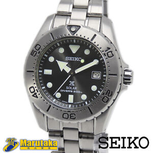 Seiko Prospex Solar Divers Sbdn019 V147-0Aw0 No. 63 6 Digit Men'S
