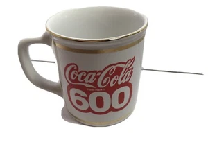 VTG COCA-COLA 600 COFFEE MUG Charlotte Motor Speedway Made Japan - Picture 1 of 7