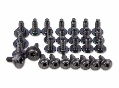 28x Ducati 1299 S R Panigale Black Titanium Fairing Screw Set - Image 1 of 4