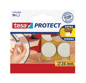 tesa Protect Filzgleiter 9 Stück rund Ø 26mm weiß - Bild 1 von 1