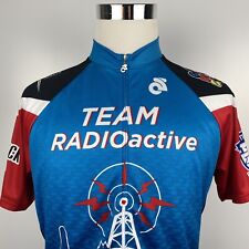 Champion System Men's XL Club Cut Team Radioactive Full Zip Up Cycling Jersey