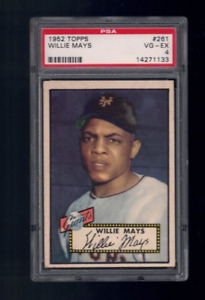 1952 Topps WILLIE MAYS RC Rookie #261 PSA 4 - Nice Color, Looks Better 🔥🔥