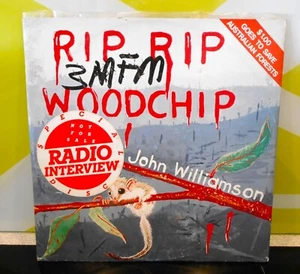 JOHN WILLIAMSON - RIP RIP WOODCHIP - Vinyl 45 Collectible Radio Interview V Rare - Picture 1 of 7