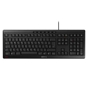 NEW Cherry Stream USB Keyboard UK Layout SX Scissor Switches (Black) JK-8500GB-2 - Picture 1 of 5