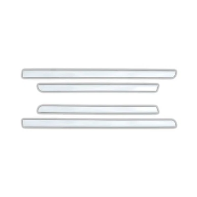 4p Stainless Window Sills fits 2010-2011 Chevy Aveo Sedan by Brighter Design - Image 1 of 4