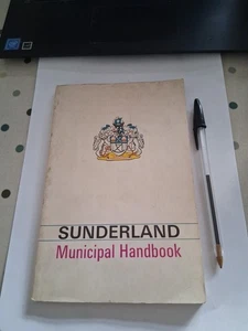 SUNDERLAND MUNICIPAL HANDBOOK 1966. STREET MAP. - Bild 1 von 3