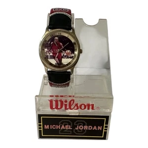 Reloj Michael Jordan #23 Avon Wilson Chicago Bulls 1997 vintage con soporte de exhibición - Imagen 1 de 22