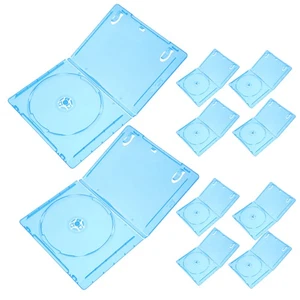 10 Pcs Custodia CD Viaggiare Organizzatore Archiviazione Su Disco Titolare Del - Afbeelding 1 van 12