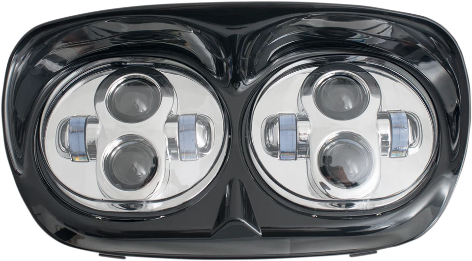 RIVCO PRODUCTS - LED-145C - Conjunto de faros LED dobles para Harley-Davidson Road Foto 1 de 1