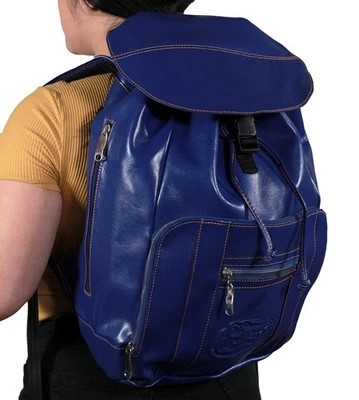 Scratch & Dent Florida Gators Blue Embossed Leather Backpack - Image 1 of 4