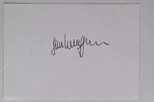 Gernot Wolfgruber - - original Autogramm - - ca. 10x15cm - Schriftstück - Picture 1 of 1