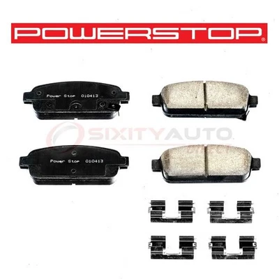 PowerStop Rear Disc Brake Pad & Hardware Kit for 2016 Chevrolet Cruze fb - Изображение 1 из 4