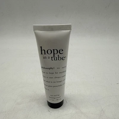 Philosophy HOPE IN A TUBE Eye And Lip Firming Cream 1.7 oz New Sealed - Image 1 of 4