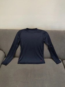 Black Nylon Thermal Undershirt, size 4/5 - Picture 1 of 3