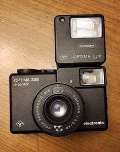 Agfa Optima 335 Sensor Flash Lux Perfetta tutto funzionante VINTAGE anni 70 - Foto 1 di 19