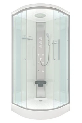 AcquaVapore Duschkabine Fertigdusche Dusche Komplettkabine D10-20T1 100x100cm  - Bild 1 von 4