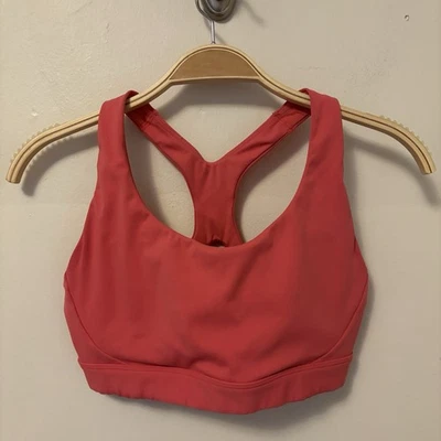 Athleta Ultimate Sports Bra Women's Size XS Hot Pink Racerback  - Image 1 of 4