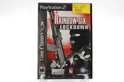 PS2 Tom Clancy's Rainbow Six Lockdown (Playstation 2, 2005) NO MANUAL - Image 1 of 4