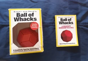 Roger von Oech's Ball of Whacks magnetic mathematical puzzle fidget toy - Picture 1 of 5