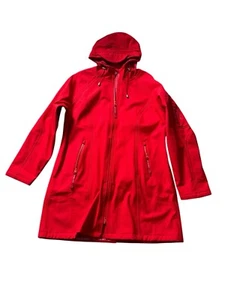 Abrigo de lluvia largo para mujer Isle Jacobsen talla 46 chaqueta impermeable para clima softshell - Imagen 1 de 14