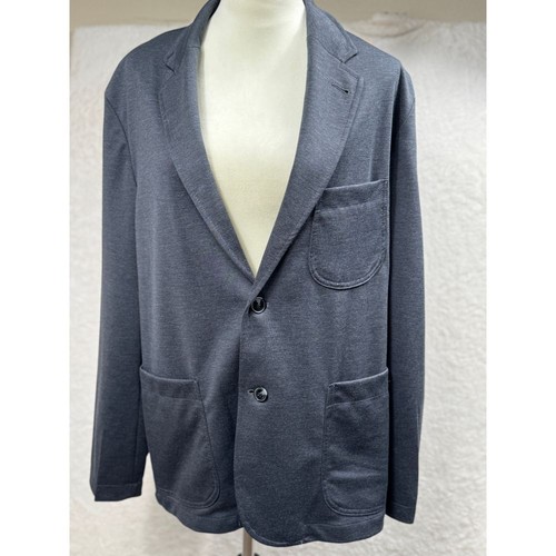 VETEMENTS Blazer donna maglia grigio nautica casual comodo giacca elasticizzata L