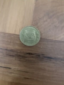 1995 SINGAPORE 5 CENT COIN SINGAPURA - Picture 1 of 2