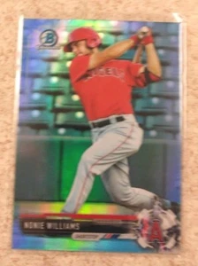 2017 Bowman Draft Chrome NONIE WILLIAMS Sky Blue Refractor 328/399 - Picture 1 of 1