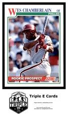 1991 Score #713 Wes Chamberlain RC Philadelphia Phillies ~A3P