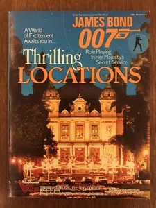 RPG, lugares emocionantes, James Bond 007, Victory Games/Avalon Hill, 1985 - Imagen 1 de 6