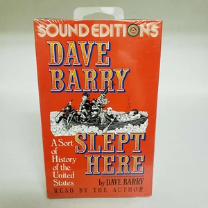 Dave Barry Slept Here: A Sort of History of the United States (Cassette) Vintage - Picture 1 of 4