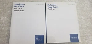 Themis Bar Review Multistate Bar Exam - Lecture Handouts And Outlines Lot Of 2  - Foto 1 di 10