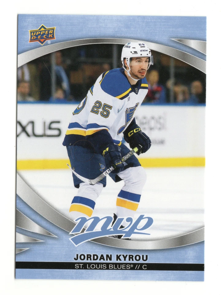 2023 UD MVP #193 Jordan Kyrou St. Louis Blues Card - Image 1 of 1