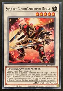 Superheavy Samurai Swordmaster Musashi | ETCO-EN099 | Common | 1st Ed | YuGiOh - Picture 1 of 3