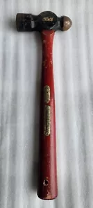Vintage Plumb 20 Unzen Kugelhammer 14" Hiclory Holzgriff schöne Form - Bild 1 von 11