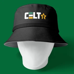 Celt Celtic 1888 Glasgow In It's Style Black Bucket Hat Irish Bhoys Rebel Celts - Picture 1 of 1