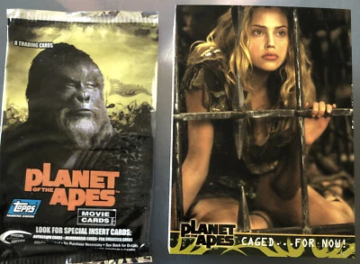 Planet of the Apes Full 90 Card Base Set of Trading Cards Topps 2001 Tim Burton - Image 1 of 4