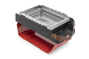 FUMO Holzkohlegrill - Tragbarer Campinggrill aus Edelstahl, mobil & kompakt - Bild 1 von 14