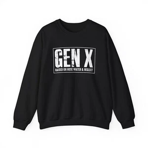 Felpa Gen X, Felpa X Gen, Felpa Girocollo Gen x, Felpa con Cappuccio Uomo - Foto 1 di 5