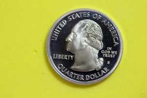 2003 - S PROOF "Illinois" STATEHOOD Washington Quarter! #J24761 - Picture 1 of 2
