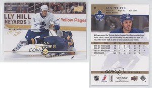 2008-09 Upper Deck UD Exclusives High Gloss /10 Ian White #21