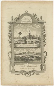 Antique Print of Villages near the Ob River by Middleton (c.1778) - Picture 1 of 1
