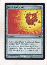 Magic MTG: Foil: Scars of Mirrodin: Panic Spellbomb
